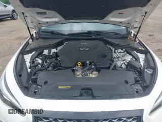 2022 Infiniti Q50 Luxe with VIN JN1EV7BR4NM342579, listed as a IAAI auction lot 42503631 with 13,633 mi miles and . Bid and sale history available at DreamBid. Image 10.