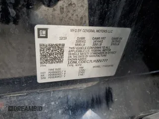 2020 Chevrolet Tahoe Commercial with VIN 1GNLCDEC7LR221777, listed as a Copart auction lot 53051305 with Not provided miles and Salvage title. Bid and sale history available at DreamBid. Image 14.
