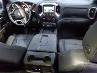 2021 Chevrolet Silverado 1500 LTZ with VIN 1GCUYGED2MZ266443, listed as a Copart auction lot 45681295 with 42,006 mi miles and Salvage Title. Bid and sale history available at DreamBid. Image 8.