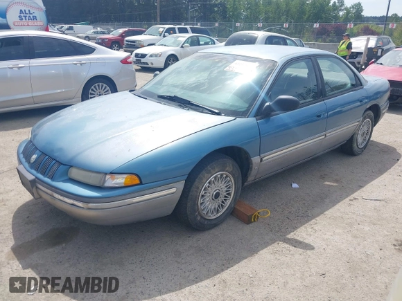 1995 Chrysler Concorde z VIN 1C3HD56T9SF640265, wystawiony jako IAAI lot #42217607 z przebiegiem 291 060 mil mil oraz . Historia ofert i sprzedaży dostępna na DreamBid. Obrazek 2.