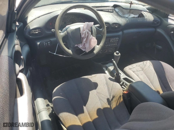 2001 Pontiac Sunfire SE with VIN 1G2JB124817315601, listed as a Copart auction lot 63543704 with NaN miles and Salvage Title. Bid and sale history available at carsss.com. Image 8.