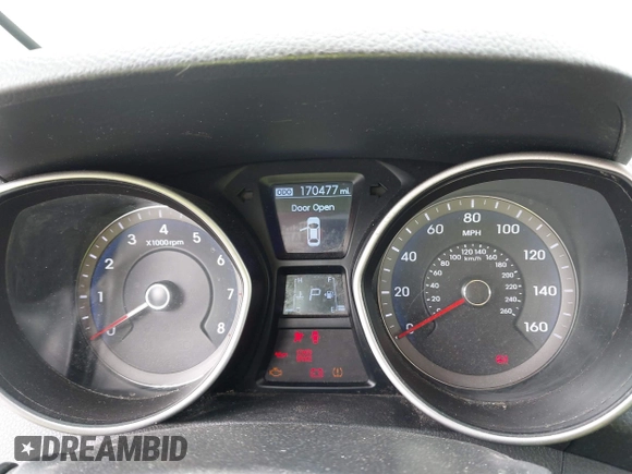 2013 Hyundai Elantra with VIN KMHD35LE6DU037013, listed as a IAAI auction lot 42127258 with 170,477 mi miles and . Bid and sale history available at DreamBid. Image 7.