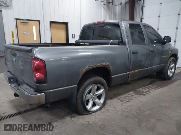 2007 Dodge 1500 SLT with VIN 1D7HA18277S184482, listed as a IAAI auction lot 41694428 with 184,787 mi miles. Bid and sale history available at carsss.com. Image 4.