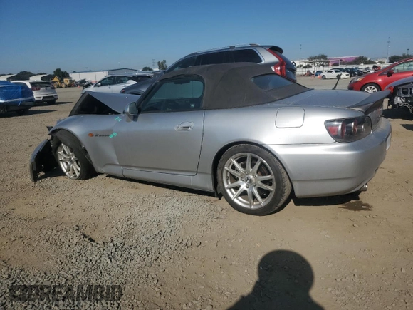 2005 Honda S2000 с VIN JHMAP21415S001861, выставлен на аукционе Copart как лот 83202384 с пробегом 110 551 миль миль и Списание • Salvage title. История ставок и продаж доступна на DreamBid. Изображение 2.