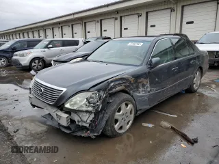 2004 Lexus LS 430 with VIN JTHBN36F740173087, listed as a Copart auction lot 73162752 with 267,137 mi miles and Salvage Title. Bid and sale history available at carsss.com. Image 1.