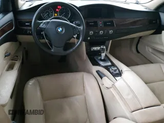 2010 BMW 5 Series 528i with VIN WBANU5C55AC364247, listed as a Copart auction lot 44917025 with 179,122 mi miles and Salvage Title. Bid and sale history available at carsss.com. Image 8.