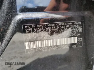 2023 Lexus IS 300 с VIN JTHDA1D23P5128342, выставлен на аукционе Copart как лот 60864545 с пробегом 14 495 миль миль и Списание • Salvage title. История ставок и продаж доступна на DreamBid. Изображение 13.