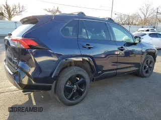 2020 Toyota RAV4 Hybrid XSE with VIN 4T3E6RFV2LU003980, listed as a Copart auction lot 48460515 with 59,317 mi miles and Salvage title. Bid and sale history available at DreamBid. Image 3.