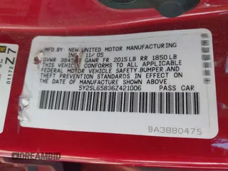 2006 Pontiac Vibe z VIN 5Y2SL65836Z421006, wystawiony jako IAAI lot #42211520 z przebiegiem 181 276 mil mil oraz . Historia ofert i sprzedaży dostępna na DreamBid. Obrazek 9.