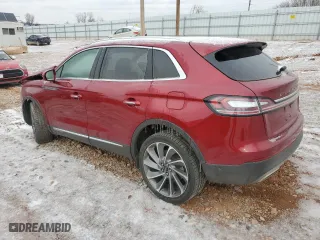 2019 Lincoln Nautilus Reserve with VIN 2LMPJ8LPXKBL65905, listed as a Copart auction lot 43731955 with 0 mi miles and Salvage Title. Bid and sale history available at carsss.com. Image 2.