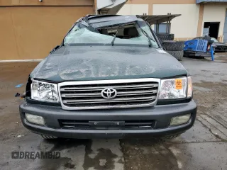 2004 Toyota Land Cruiser with VIN JTEHT05J142057907, listed as a Copart auction lot 43091765 with 280,839 mi miles and Salvage Title. Bid and sale history available at carsss.com. Image 5.