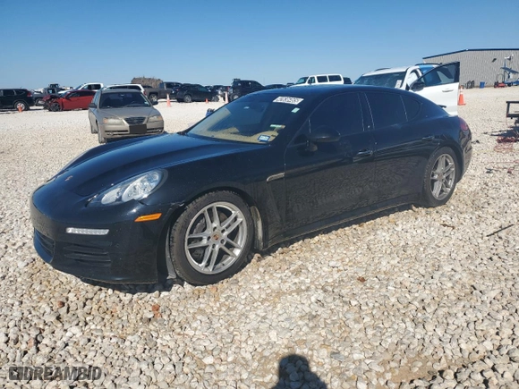 2014 Porsche Panamera with VIN WP0AA2A70EL005293, listed as a Copart auction lot 42636465 with 104,177 mi miles and Clean Title. Bid and sale history available at carsss.com. Image 1.