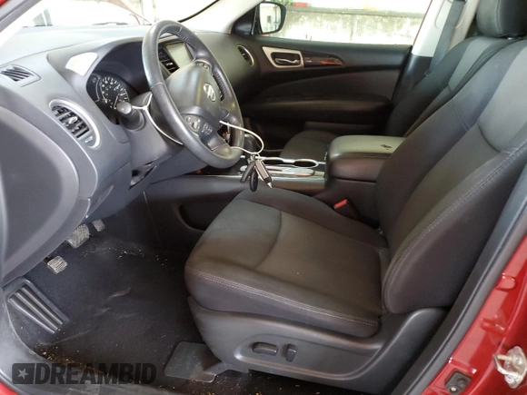 2020 Nissan Pathfinder SV with VIN 5N1DR2BN4LC595722, listed as a Copart auction lot 61621195 with 104,110 mi miles and Salvage title. Bid and sale history available at DreamBid. Image 7.