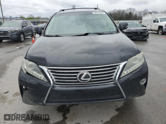 2013 Lexus RX 350 with VIN 2T2ZK1BA1DC109510, listed as a Copart auction lot 49916385 with 191,536 mi miles and Salvage title. Bid and sale history available at DreamBid. Image 5.