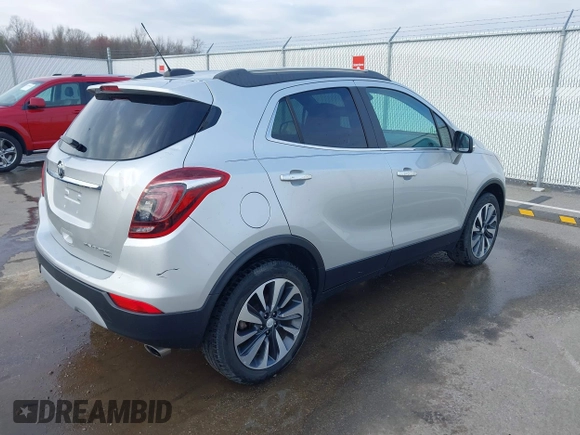 2019 Buick Encore Essence with VIN KL4CJGSM0KB747439, listed as a IAAI auction lot 41936287 with 37,705 mi miles. Bid and sale history available at carsss.com. Image 4.