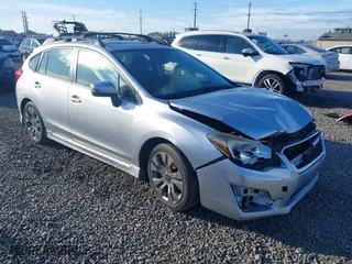 2015 Subaru Impreza Wagon 2.0i Sport Limited with VIN JF1GPAU61FH251088, listed as a IAAI auction lot 40538003 with 88,067 mi miles. Bid and sale history available at carsss.com. Image 1.