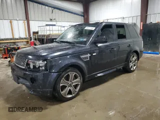 2012 Land Rover Range Rover Sport SC Autobiography with VIN SALSP2E41CA726663, listed as a Copart auction lot 87071244 with 76,848 mi miles and Salvage title. Bid and sale history available at DreamBid. Image 1.