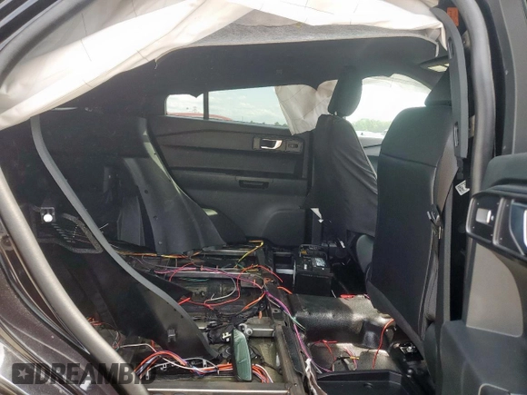 2024 Ford Explorer with VIN 1FM5K8AC9RGA77926, listed as a Copart auction lot 58482885 with 2,185 mi miles and Salvage title. Bid and sale history available at DreamBid. Image 11.