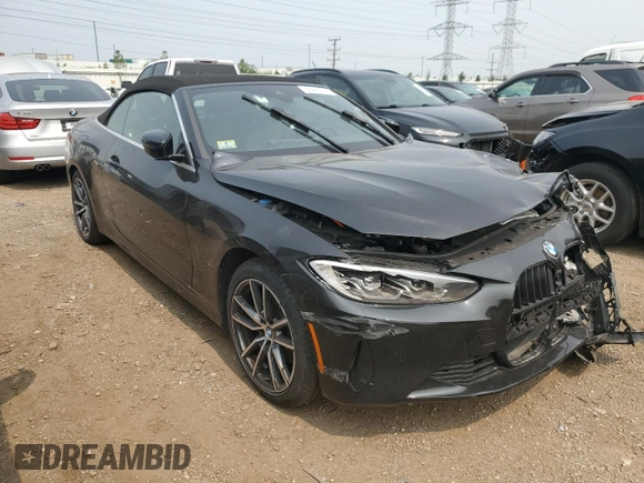 2024 BMW 4 Series 430i xDrive with VIN WBA43AT08RCN29375, listed as a Copart auction lot 60262705 with 38,993 mi miles and Clean title. Bid and sale history available at DreamBid. Image 4.