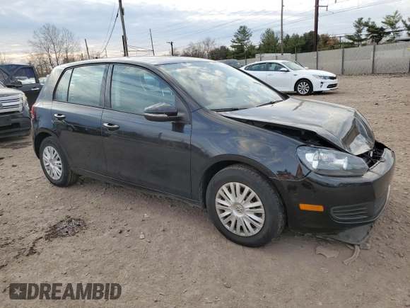 2012 Volkswagen Golf w/Conv with VIN WVWDB7AJ2CW320756, listed as a Copart auction lot 54572005 with 37,088 mi miles and Salvage title. Bid and sale history available at DreamBid. Image 4.