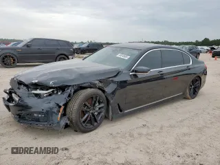 2018 BMW 7 Series ALPINA B7 xDrive with VIN WBA7F2C56JB238700, listed as a Copart auction lot 65549865 with 55,921 mi miles and Salvage title. Bid and sale history available at DreamBid. Image 1.