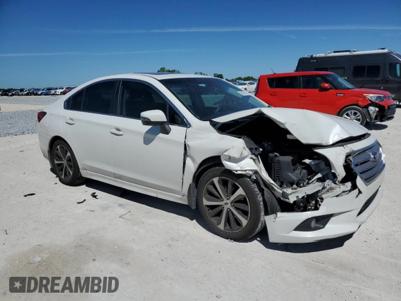 2015 Subaru Legacy 2.5i Limited with VIN 4S3BNBL61F3056798, listed as a Copart auction lot 50026705 with 55,398 mi miles and Non Repairable. Bid and sale history available at carsss.com. Image 4.