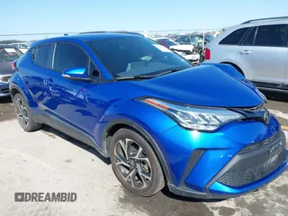 2021 Toyota C-HR LE z VIN NMTKHMBX0MR129151, wystawiony jako IAAI lot #41990301 z przebiegiem 25 277 mil mil oraz . Historia ofert i sprzedaży dostępna na DreamBid. Obrazek 1.
