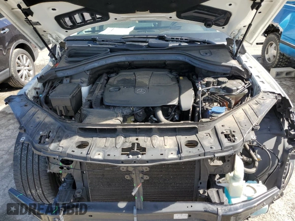 2017 Mercedes-Benz GLE 350 with VIN 4JGDA5JB5HA900650, listed as a Copart auction lot 54814345 with 164,379 mi miles and Salvage title. Bid and sale history available at DreamBid. Image 12.