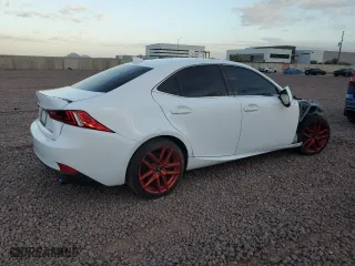 2014 Lexus IS 350 with VIN JTHBE1D24E5013483, listed as a Copart auction lot 52869815 with 100,729 mi miles and Salvage Title. Bid and sale history available at carsss.com. Image 3.