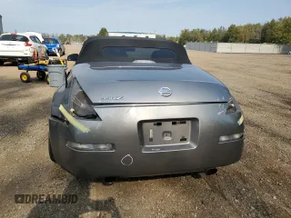 2008 Nissan 350Z Enthusiast with VIN JN1BZ36AX8M850015, listed as a Copart auction lot 75300244 with 127,278 mi miles and Clean Title. Bid and sale history available at DreamBid. Image 6.