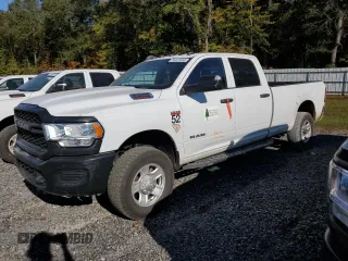 2022 Ram 3500 Tradesman with VIN 3C63R3GJ5NG217024, listed as a Copart auction lot 74441444 with 49,375 mi miles and Salvage Title. Bid and sale history available at carsss.com. Image 1.