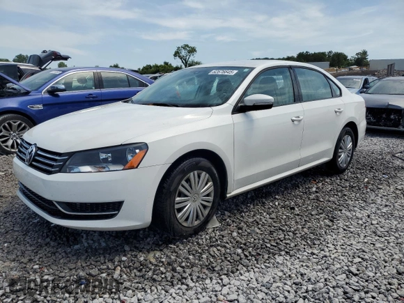 2014 Volkswagen Passat Wolfsburg Edition with VIN 1VWAT7A39EC081810, listed as a Copart auction lot 62676645 with 121,642 mi miles and Salvage title. Bid and sale history available at DreamBid. Image 1.