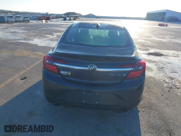 2015 Buick Regal Premium I with VIN 2G4GN5EX8F9236845, listed as a IAAI auction lot 41848258 with 116,485 mi miles. Bid and sale history available at carsss.com. Image 16.