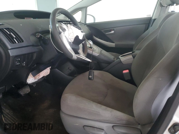 2012 Toyota Prius One with VIN JTDKN3DU7C1590009, listed as a Copart auction lot 57789535 with 105,928 mi miles and Salvage title. Bid and sale history available at DreamBid. Image 7.