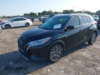 2024 Nissan Kicks SV with VIN 3N1CP5CV4RL476848, listed as a IAAI auction lot 41986736 with 25,304 mi miles. Bid and sale history available at carsss.com. Image 2.