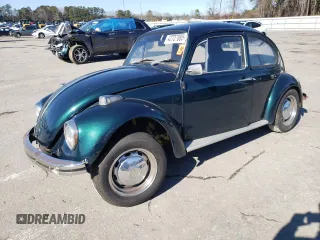 1971 Volkswagen Beetle with VIN 1112070809, listed as a Copart auction lot 42737085 with 13,894 mi miles and Salvage Title. Bid and sale history available at DreamBid. Image 1.