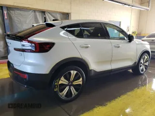 2023 Volvo C40 Recharge Pure Electric Plus with VIN YV4ED3GL9P2051956, listed as a Copart auction lot 89019095 with 62,222 mi miles and Clean Title. Bid and sale history available at carsss.com. Image 3.