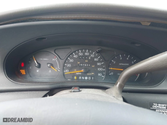 1997 Ford Taurus GL with VIN 1FALP52U8VA147714, listed as a IAAI auction lot 40781743 with 57,823 mi miles. Bid and sale history available at carsss.com. Image 7.