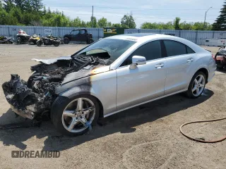 2014 Mercedes-Benz CLS 550 with VIN WDDLJ9BB9EA119394, listed as a Copart auction lot 59005855 with Not provided miles and Non repairable. Bid and sale history available at DreamBid. Image 1.