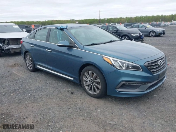 2015 Hyundai Sonata 2.4L Limited with VIN 5NPE34AF8FH168620, listed as a IAAI auction lot 42077041 with 175,010 mi miles. Bid and sale history available at carsss.com. Image 1.