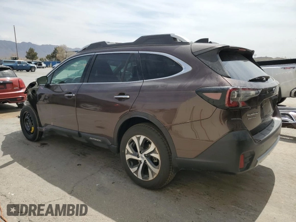 2021 Subaru Outback Touring with VIN 4S4BTAPC6M3200189, listed as a Copart auction lot 49902055 with 51,880 mi miles and Salvage title. Bid and sale history available at DreamBid. Image 2.
