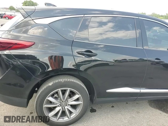 2020 Acura RDX w/Technology Pkg with VIN 5J8TC2H50LL010984, listed as a Copart auction lot 68770414 with 45,805 mi miles and Salvage Title. Bid and sale history available at carsss.com. Image 12.