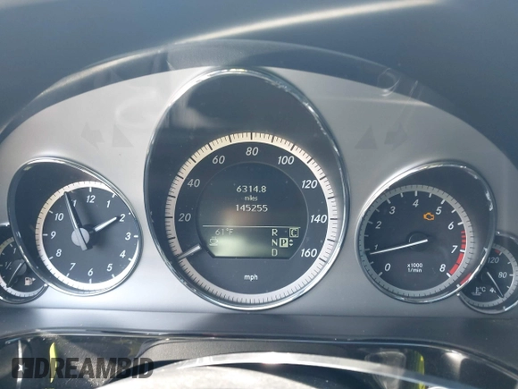 2010 Mercedes-Benz E-Class E 350 Luxury with VIN WDDHF8HB1AA112443, listed as a IAAI auction lot 42099555 with 145,255 mi miles. Bid and sale history available at carsss.com. Image 7.