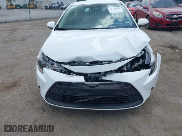 2023 Toyota Corolla LE with VIN 5YFB4MDE7PP068547, listed as a IAAI auction lot 42158965 with 48,735 mi miles. Bid and sale history available at carsss.com. Image 12.