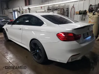 2015 BMW M4 with VIN WBS3R9C58FK330134, listed as a Copart auction lot 47553674 with 23,293 mi miles. Bid and sale history available at carsss.com. Image 2.