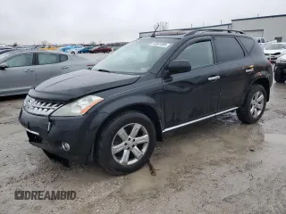 2006 Nissan Murano SL with VIN JN8AZ08W56W545849, listed as a Copart auction lot 43561595 with Not Provided miles and Salvage Title. Bid and sale history available at DreamBid. Image 1.