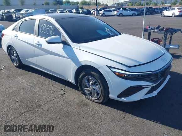 2024 Hyundai Elantra SE with VIN KMHLL4DG8RU816118, listed as a IAAI auction lot 42503570 with 18,730 mi miles and . Bid and sale history available at DreamBid. Image 13.