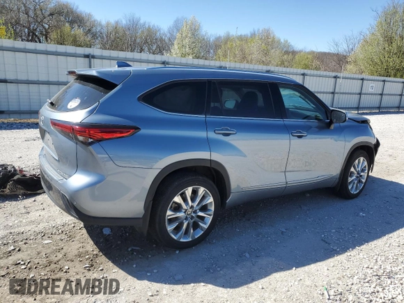 2022 Toyota Highlander Limited z VIN 5TDDZRBH5NS186086, wystawiony jako Copart lot #49807405 z przebiegiem 70 955 mil mil oraz Szkoda całkowita • Salvage title. Historia ofert i sprzedaży dostępna na DreamBid. Obrazek 3.