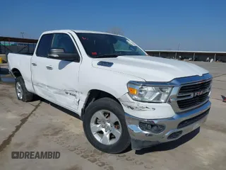 2020 Ram 1500 Big Horn with VIN 1C6SRFBT0LN280249, listed as a IAAI auction lot 41798917 with 82,291 mi miles. Bid and sale history available at carsss.com. Image 1.
