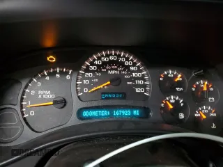 2003 Chevrolet Silverado 1500 LS with VIN 1GCEK14T53Z127952, listed as a Copart auction lot 78029914 with 167,923 mi miles and Salvage Title. Bid and sale history available at DreamBid. Image 9.